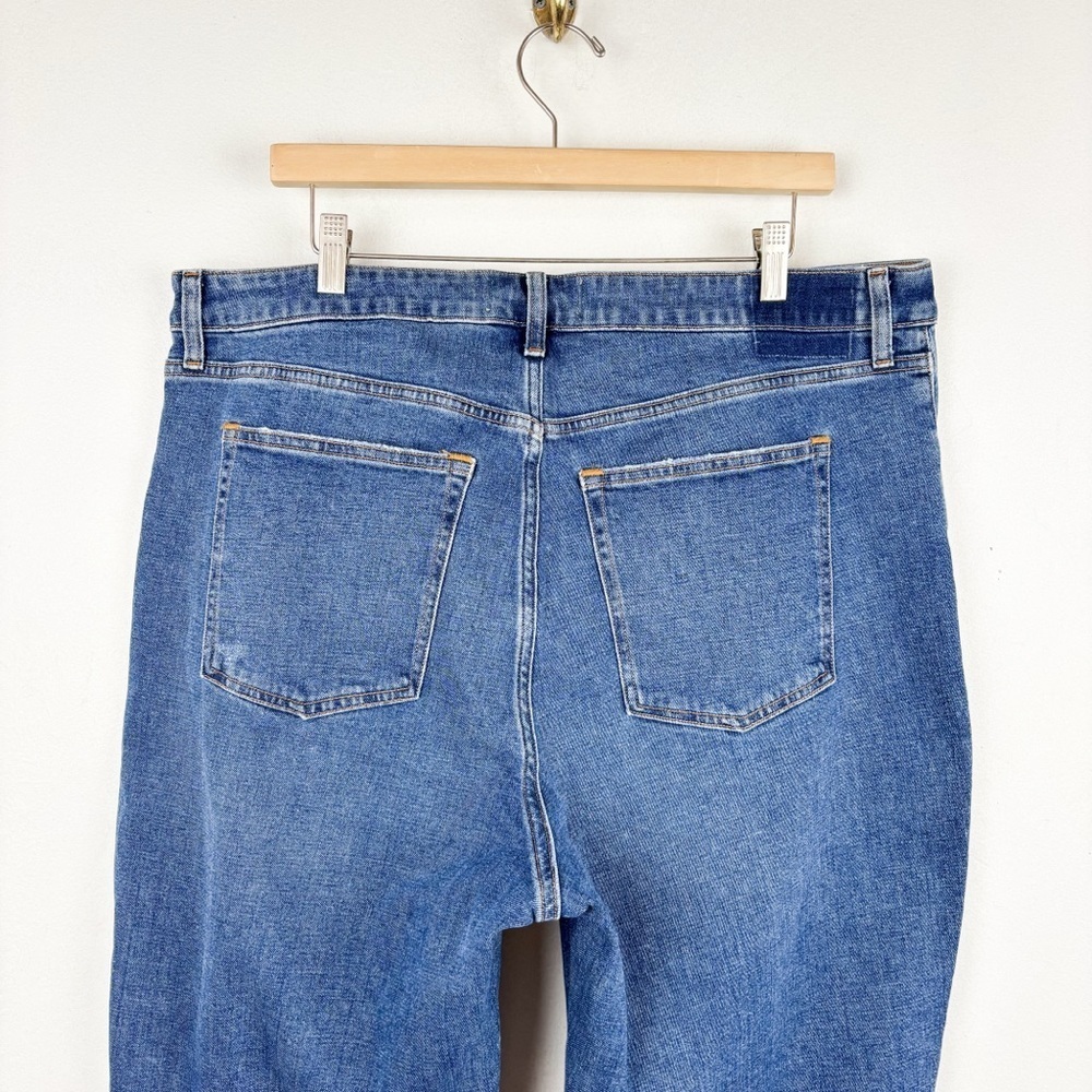 Abercrombie & Fitch The Mom High Rise Jeans Sz 34/18 - Picture 4 of 8